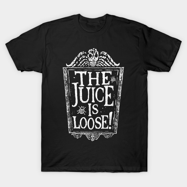 Juice is loose - Cracked T-Shirt by demonigote